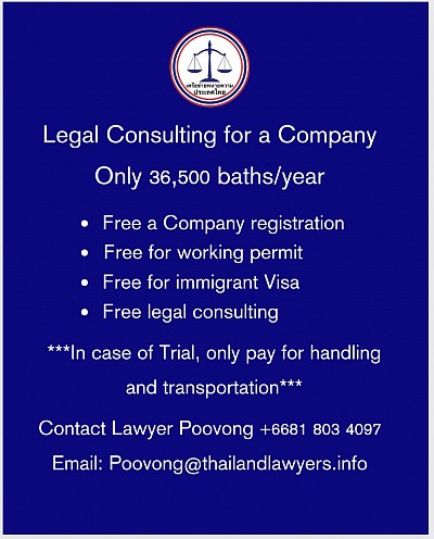 Legal Consulting for Company and Juristic person of Village and Condominium